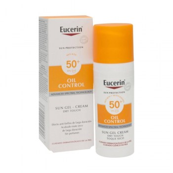 eucerin oil control dry touch spf50 sun gel crema 50ml