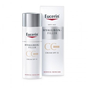 hyaluron filler cc cream tono claro 50 ml eucerin