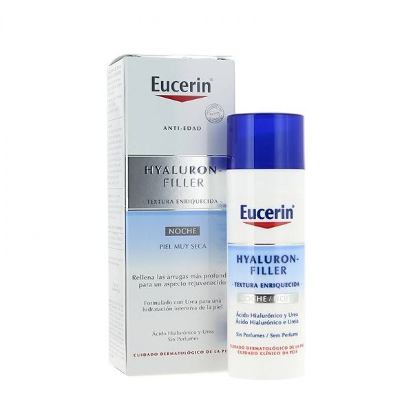 hyaluron filler textura enriquecida crema de noche 50 ml eucerin