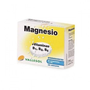 magnesio efervescente vitaminas b vallesol 24 comprimidos
