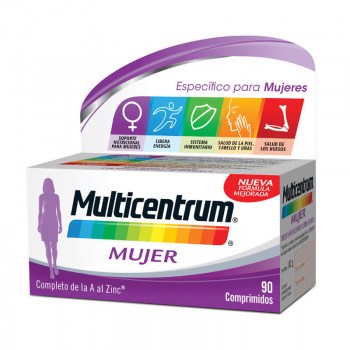 multicentrum 90 comprimidos mujer