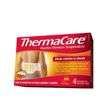 thermacare 4 parches zona lumbar y cadera
