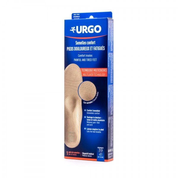 urgo confort plantillas talla 3941