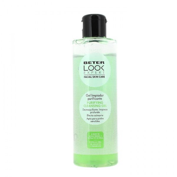 beter look expert gel limpiador purificante 200 ml