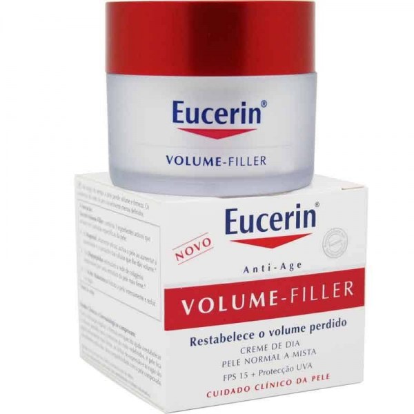 eucerin hyaluron filler volume lift dia piel normal mixta 50ml