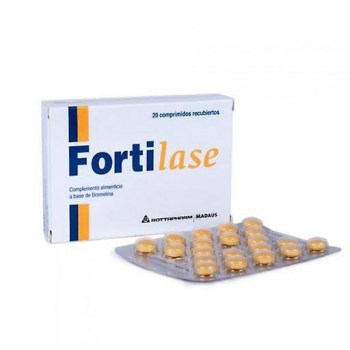 fortilase 20 comprimidos