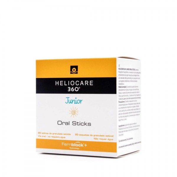 heliocare 360 junior oral 20 sticks