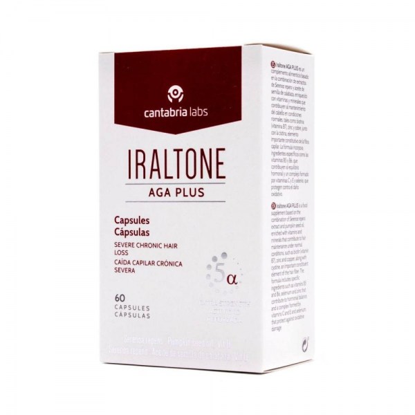 iraltone aga plus 60 capsulas