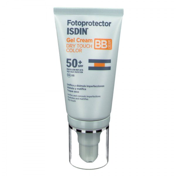 isdin fotoprotector gel cream dry touch color 50 50ml