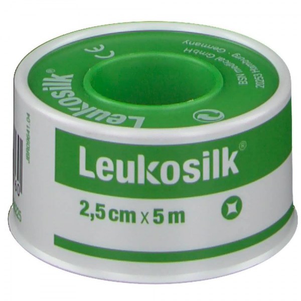 leukosilk esparadrapos 25cmx5m 1 unidades