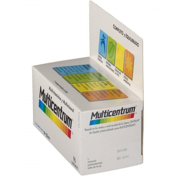 multicentrum 90 comprimidos