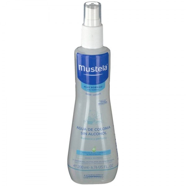 mustela agua de colonia sin alcohol 200 ml