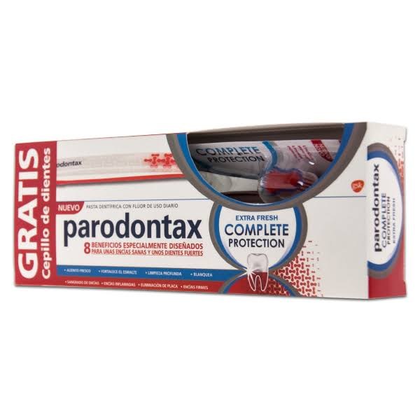 parodontax complete protection extra fresh 75 ml cepillo suave
