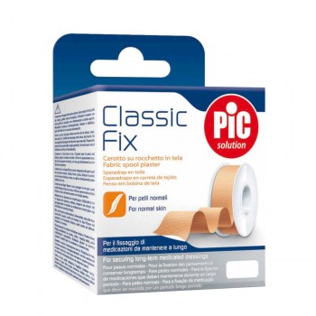 pic solution classic fix esparadrapo 25cmx5m
