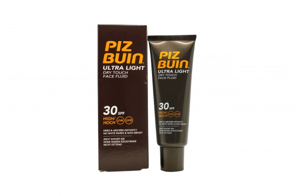 piz buin spf30 ultra light dry touch facial 50ml