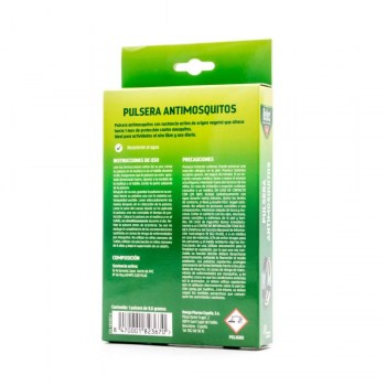 relec pulsera antimosquitos negra