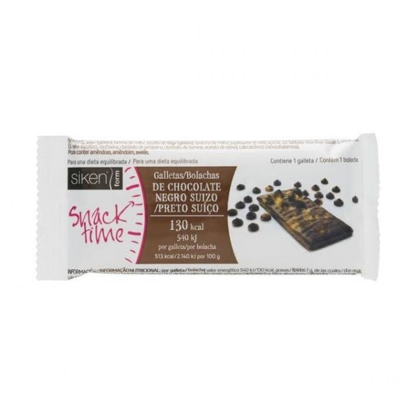siken form galleta chocolate negro