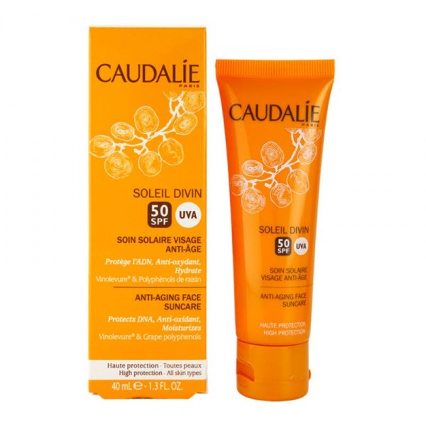 soleil divin solar antiedad spf50 40ml caudalie
