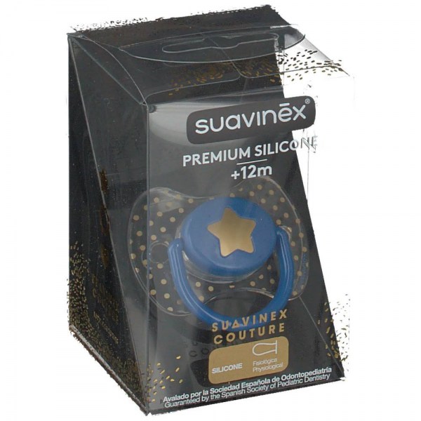 suavinex chupete premium silicona 12m