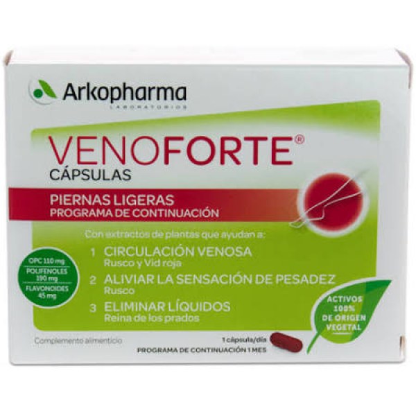 venoforte piernas ligeras 30 capsulas